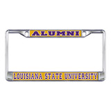 LSU Plate Frame (DOMED LSU ALUMNI PLATE FRAME (37131))