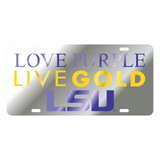 LSU TAG (LASER SIL LSU LIVE GOLD TAG (37247))