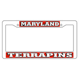Maryland Plate Frame (WHT PLATE FRAME MD TERRAPINS (37515))