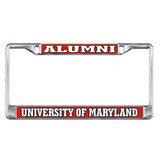 Maryland Plate Frame (DOMED MARYLAND ALUM PLATE FRAM (37550))