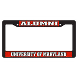 Maryland Plate Frame (BLK PLATE FRAME MD ALUMNI (37516))