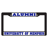 Memphis Plate Frame (BLACK PLATE FRAME MEM ALUMNI (22080))