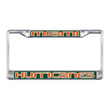 Miami Plate_Frame (DOMED MIAMI METAL PLATE FRAME (23574))