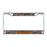 Miami Plate_Frame (DOMED CAMO MIAMI PLT FRAME (25379))