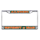 Miami Plate_Frame (DOMED MIAMI ALUMNI PLATE FRAME (23575))