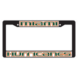 Miami Plate_Frame (BLK PLATE FRAME MIAMI HURRICAN (23520))