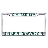 Michigan State Plate Frame (DOMED MI STATE SPARTANS FRAME (16543))