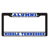 Middle Tennessee Plate_Frame (BLK PLATE FRAME MTSU ALUMNI (20512))