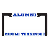 Middle Tennessee Plate_Frame (BLK PLATE FRAME MTSU ALUMNI (20512))