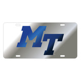 Middle Tennessee TAG (LASER SIL/BLU MT PLATE (20507))