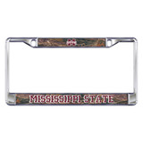 Mississippi State Plate_Frame (DOMED CAMO MS ST PLATE FRAME (25090))