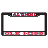 Mississippi Plate Frame (BLK PLATE FRAME MISS ALUMNI (24020))