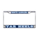 North Carolina Plate_Frame (DOMED UNC METAL PLATE FRAME (30130))