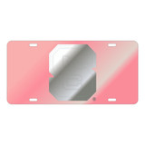 North Carolina State TAG (LASER PINK/SIL NC STATE TAG (26117))