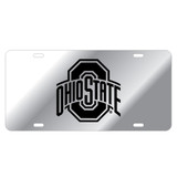 Ohio State University Tags (Mirror Acrylic with Black Acrylic Logo (48069))