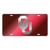 Oklahoma TAG (LASER RED/SIL OU (17511))