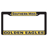 Southern Mississippi Plate Frame (BLK PLATE FRAME SO MISS EAGLES (11835))