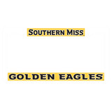 Southern Mississippi Plate Frame (WHT PLATE FRAME SO MISS EAGLES (11836))