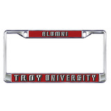 Troy Plate Frame (DOMED TROY ALUMNI PLATE FRAME (44514))