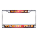 Virginia Tech Plate_Frame (MIRROR DOMED VT PLATE FRAME (34188))