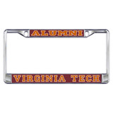 Virginia Tech Plate_Frame (DOMED VT ALUMNI PLATE FRAME (34155))