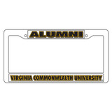 Virginia Commonwealth Plate_Frame (WHT PLATE FRAME VCU ALUMNI (24609))