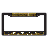 Virginia Commonwealth Plate_Frame (BLK PLATE FRAME VC RAMS (24606))