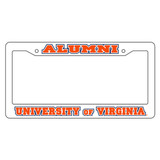 Virginia Plate_Frame (WHT PLATE FRAME UNIV OF VA ALU (10529))