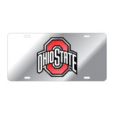 Ohio State University Tags (Mirror Acrylic with Red Mirror Acrylic Logo (48067))