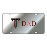 Troy Tag (LASER SIL/BLK/RED T DAD TAG (44594))