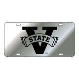 Valdosta State Tag (LASER SIL/BLK V-STATE (43090))