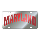 Maryland Tag (LASER SIL/RED MARYLAND TAG (37501))