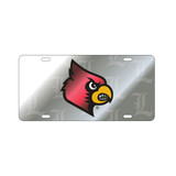 Louisville Tag (LASER CARDINAL SATIN SYM BK TA (36540))