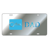 Citadel Bulldogs Tag (LASER SIL CITADEL DAD TAG (31601))