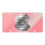 South Carolina TAG (LASER PINK DOMED C GAMECOCK (31261))