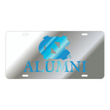 North Carolina TAG (LASER SIL/BLU NC ALUMNI TAG (30240))