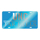 North Carolina TAG (LASER BLU/SIL UNC TAR HEELS (30047))