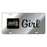 Central Florida Golden Knights Tag (LASER SILVER UCF GIRL TAG (29125))