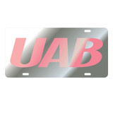 Alabama Birmingham Blazers Tag (LASER SIL/PINK UAB TAG (27559))