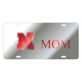 Nebraska TAG (LASER SIL/RED N HUSKERS MOM (27224))