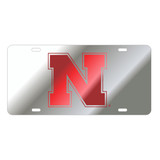 Nebraska TAG (LASER SIL/RED N (27048))