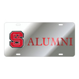 North Carolina State TAG (LASER SIL/RED BLOCK NCS ALUMNI (26207))