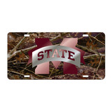 Mississippi State TAG (LASER CAMO M-STATE TAG (25086))