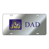 James Madison Tag (LASER SILVER JMU DAD TAG (24840))