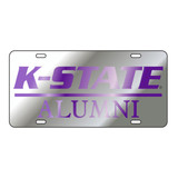 Kansas State TAG (LASER SIL/PUR K-STATE ALUMNI (21087))