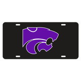 Kansas State TAG (BLACK REFL PUR POWER CAT TAG (21001))