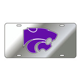 Kansas State TAG (SILVER REFL PUR POWER CAT TAG (21005))