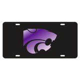 Kansas State TAG (LASER BLACK PURPLE CAT (21050))