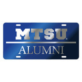 Middle Tennessee TAG (LASER BLUE/SIL MTSU ALUMNI TAG (20567))