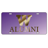 Western Carolina Tag (LASER PUR/YEL W ALUMNI TAG (20406))